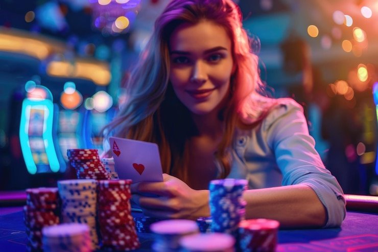 Pengguna memeriksa penarikan lewat mobile